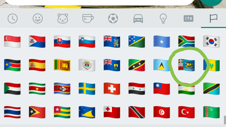 Ikurrinaren arrastoa WhatsApp-en