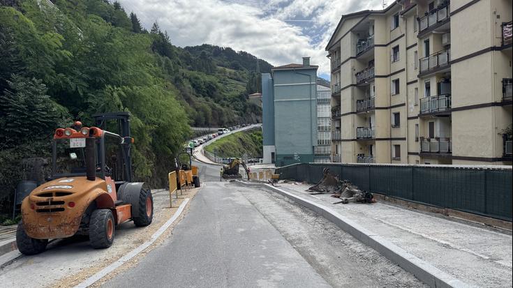 Azken lanak egiten dihardute Ezozibideko urbanizazioko obretan
