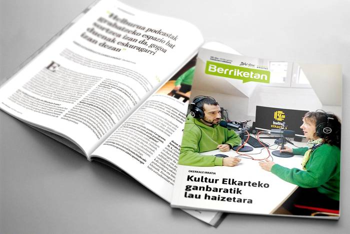 Apirileko ‘Berriketan’ aldizkariaren edizio digitala irakurgai