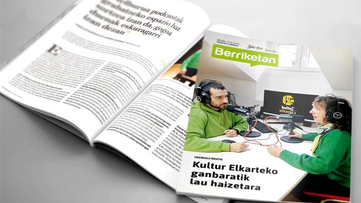 Apirileko ‘Berriketan’ aldizkariaren edizio digitala irakurgai