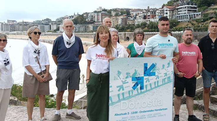 Euskal preso, iheslari eta deportatuen eskubideen aldeko mobilizazioa egingo dute igandean Debako hondartzan
