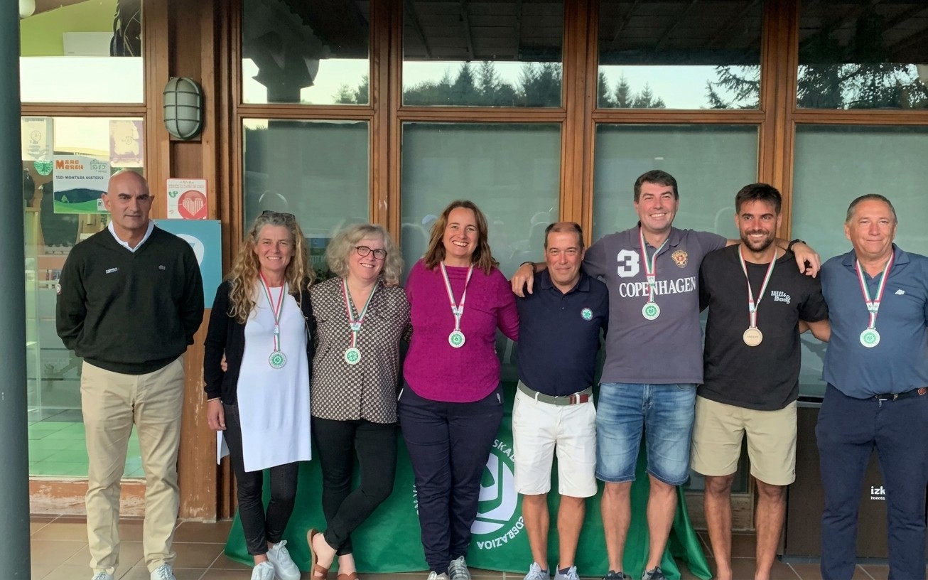 Euskadiko Golf Txapelketa irabazi du Daniel Rinok, bosgarren mailan