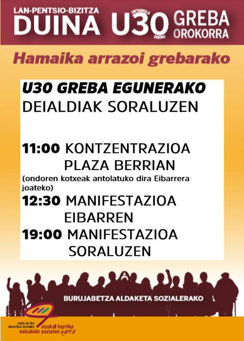 Greba eguneko elkarretaratzea