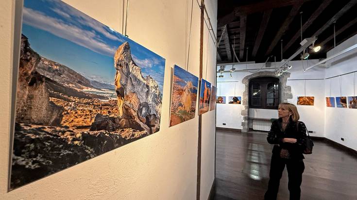 Azaroaren 22ra arte egongo da ikusgai Jaizkibelgo geoformak argazki erakusketa