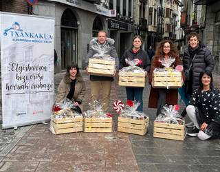 Herrian erostea sarituko du Txankakuak Eguberrietako kanpainan
