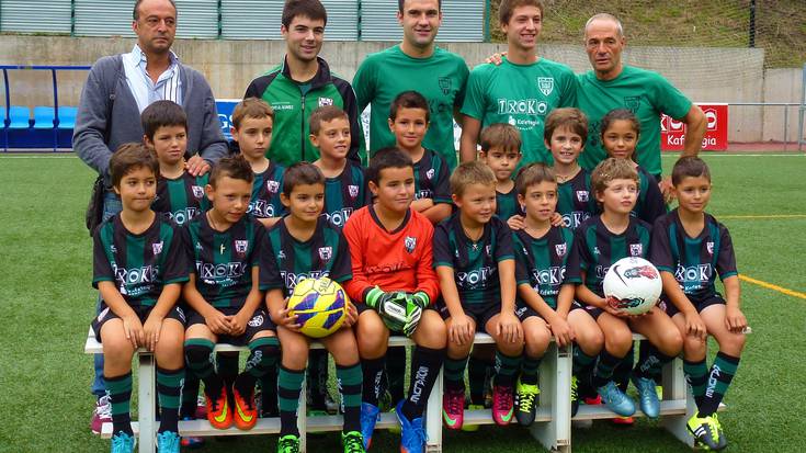 Futbol eskolaren partidoak Igandean