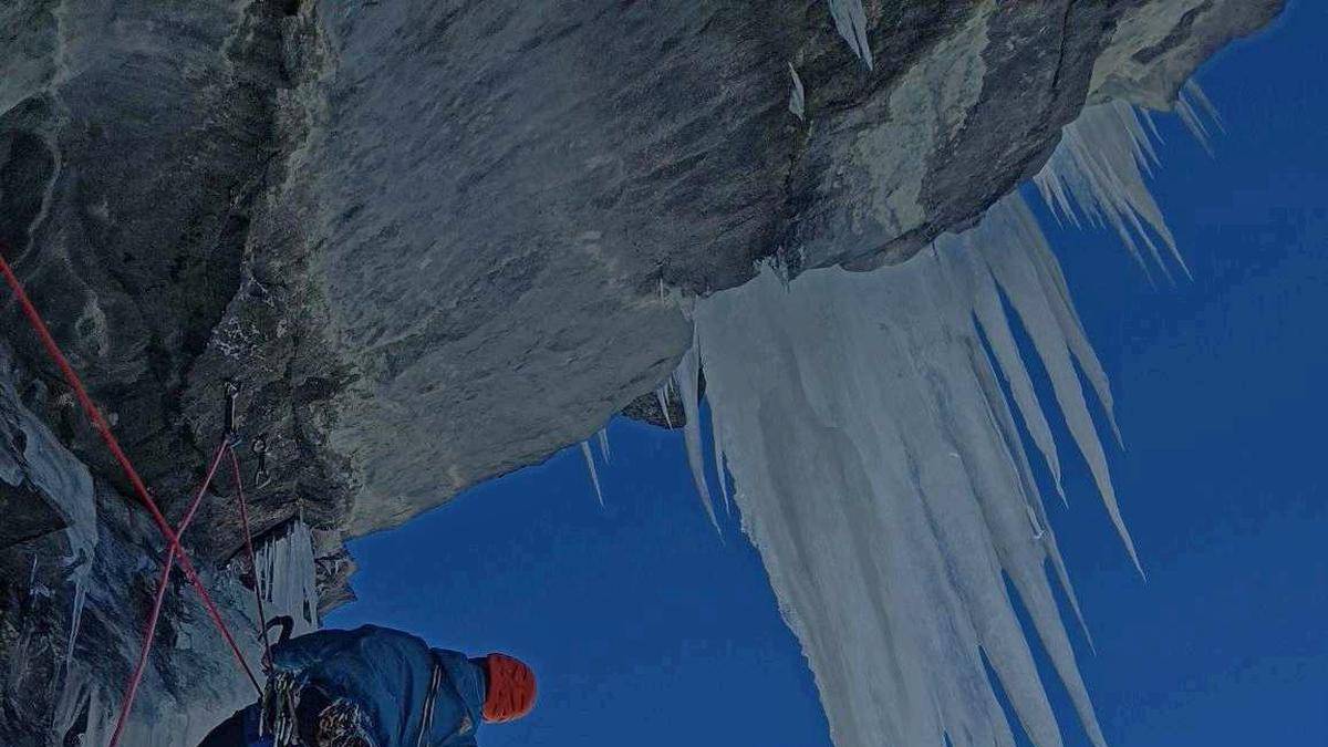 Josu Merinok jaso du FEDME sarietako bat, Suitzan eta Italian eginiko izotz eskaladengatik