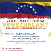 "Zer gertatzen ari da Venezuelan?"