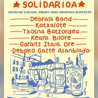 Gaueko merkatu solidarioa