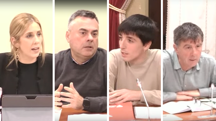 2025eko Aurrekontuak onartzeko oposizioaren eta gobernu-taldearen arteko debatea eman zen atzo