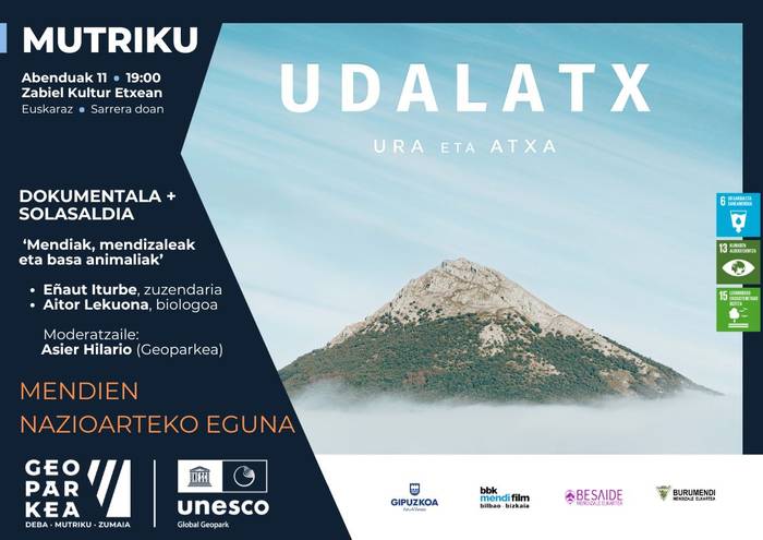 Euskal Kostaldeko Geoparkeak Mutrikun ospatuko du Mendien Nazioarteko Eguna