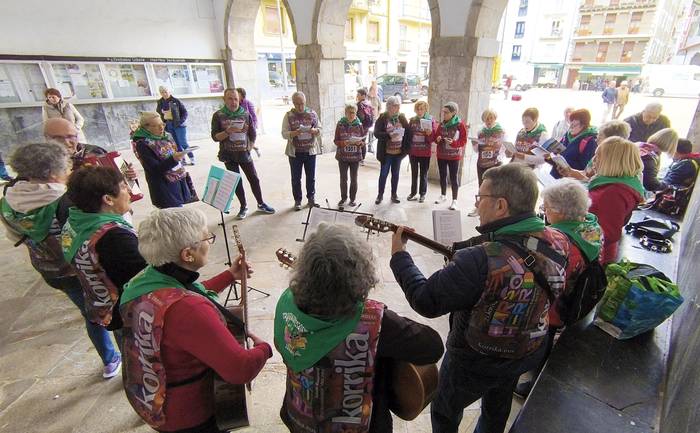Egitarau bete-betea dakar Korrika Kulturalak Debara eta Itziarrera