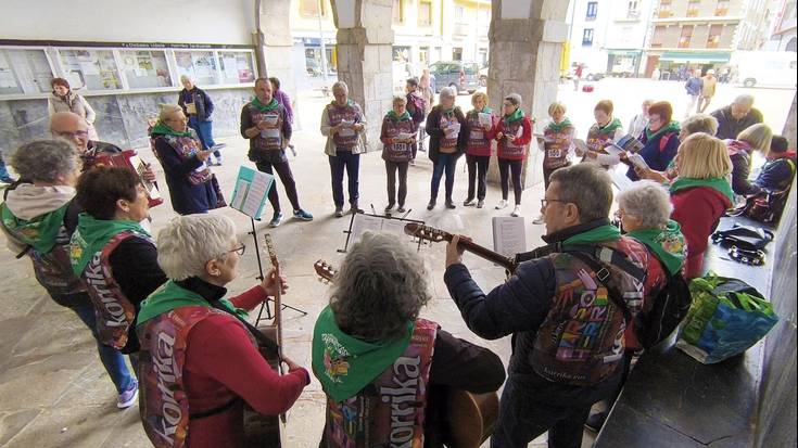 Egitarau bete-betea dakar Korrika Kulturalak Debara eta Itziarrera