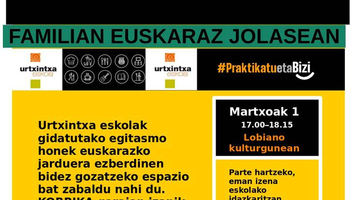 Familiak Euskaraz Jolasean