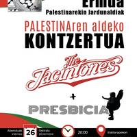 Palestinaren aldeko kontzertua: The Jacintones eta Presbicia