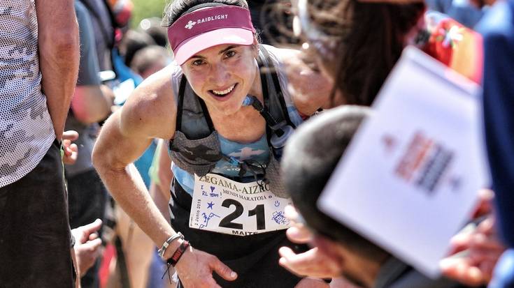 Maite Maiorak 11. postuan amaitu zuen Zegama Aizkorri mendi maratoia