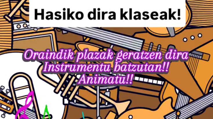Irailaren 8an hasiko dira eskolak