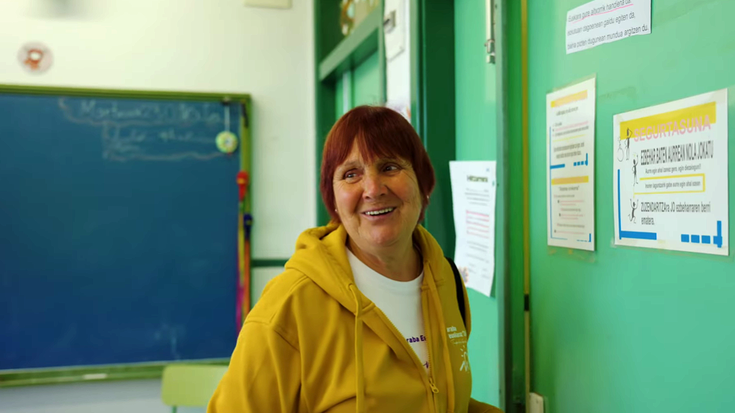 Marisabel Aizpurua elgoibartarra da Araba Euskarazeko bideoklipeko protagonista