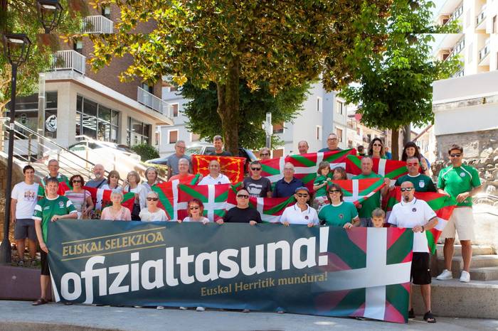 Euskal selekzioaren ofizialtasuna eskatu dute Elgoibarren