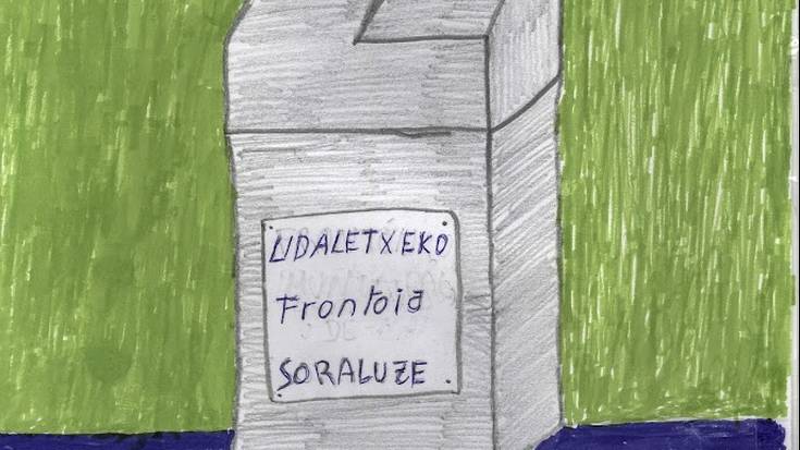 Soraluzeko antzinako errebote frontoiko sake-harriaren bila