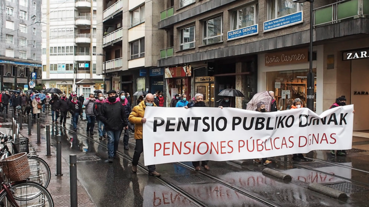 2021eko aurrekontuari emendakina aurkeztu dio Pentsiodunen Mugimenduak