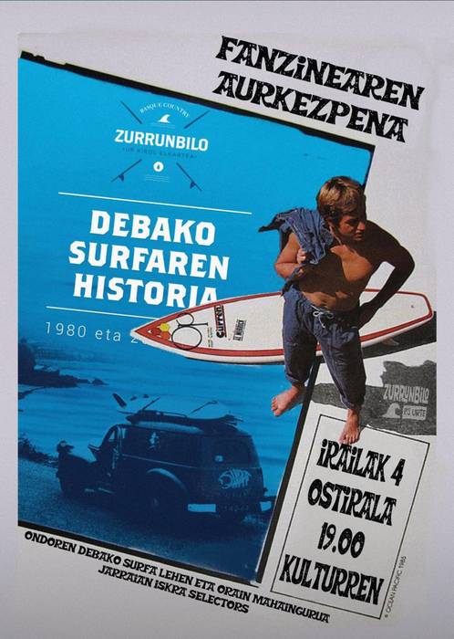'Debako surfaren historia' fanzinearen aurkezpena