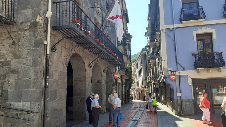 Bandera masta erdian