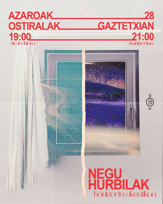 Negu hurbilak taldearen kontzertu akustikoa