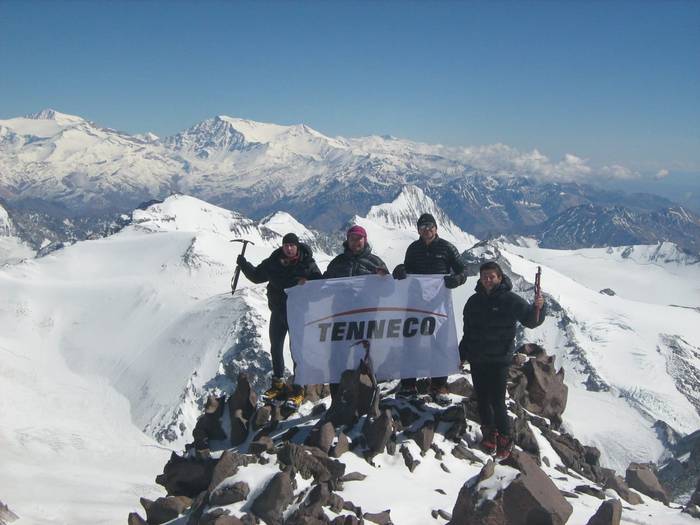 Alberdi anaiak, Aconcagua (Argentina), 2008