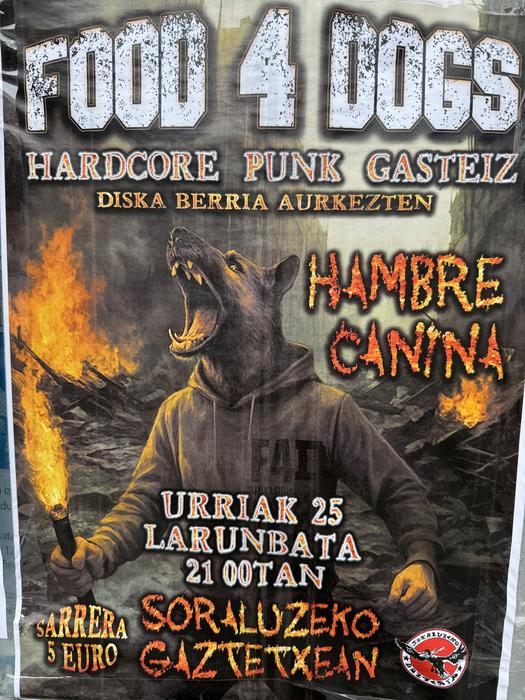 Kontzertua: Food 4 dogs