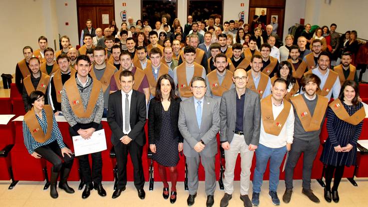 Diplomak jaso dituzte IMHko Ingeniaritza Dualeko lehen promozioetako ikasleek