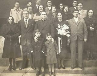 Jose Luis Aranburu eta Felisa Zenarruzabeitiaren ezkontza