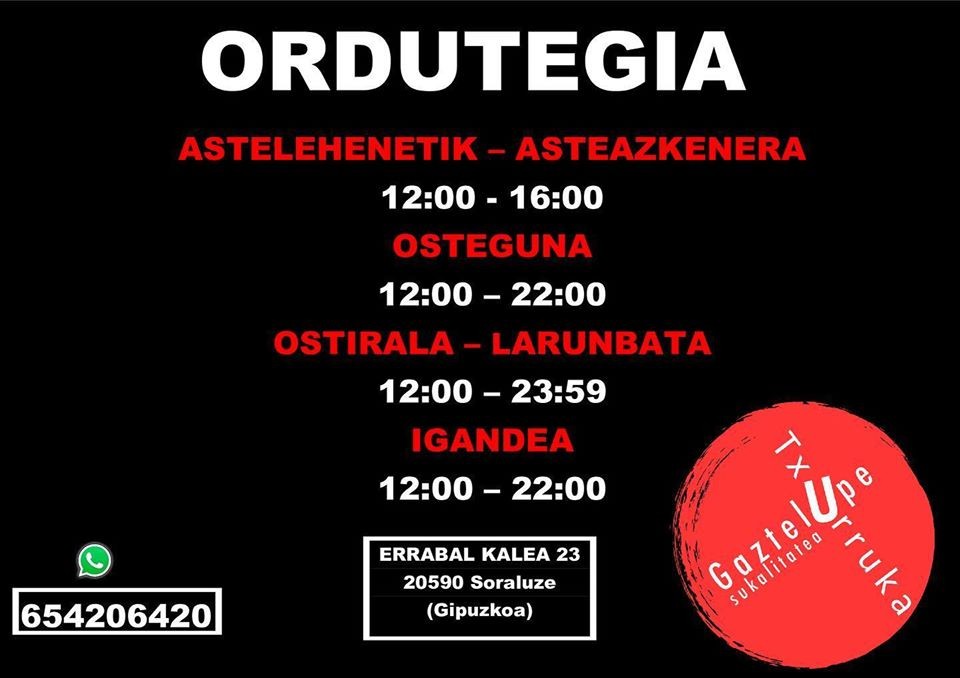 Ordutegia egoerara egokitzen