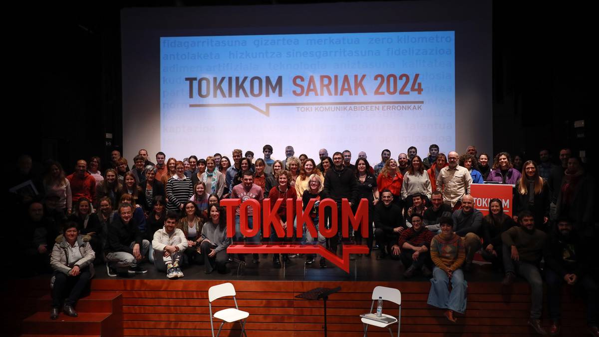 2024ko Tokikom Sariak banatzeko ekitaldia