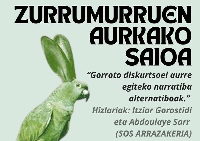 Hitzaldia: 'Gorroto diskurtsoei aurre egiteko narratiba alternatiboak'