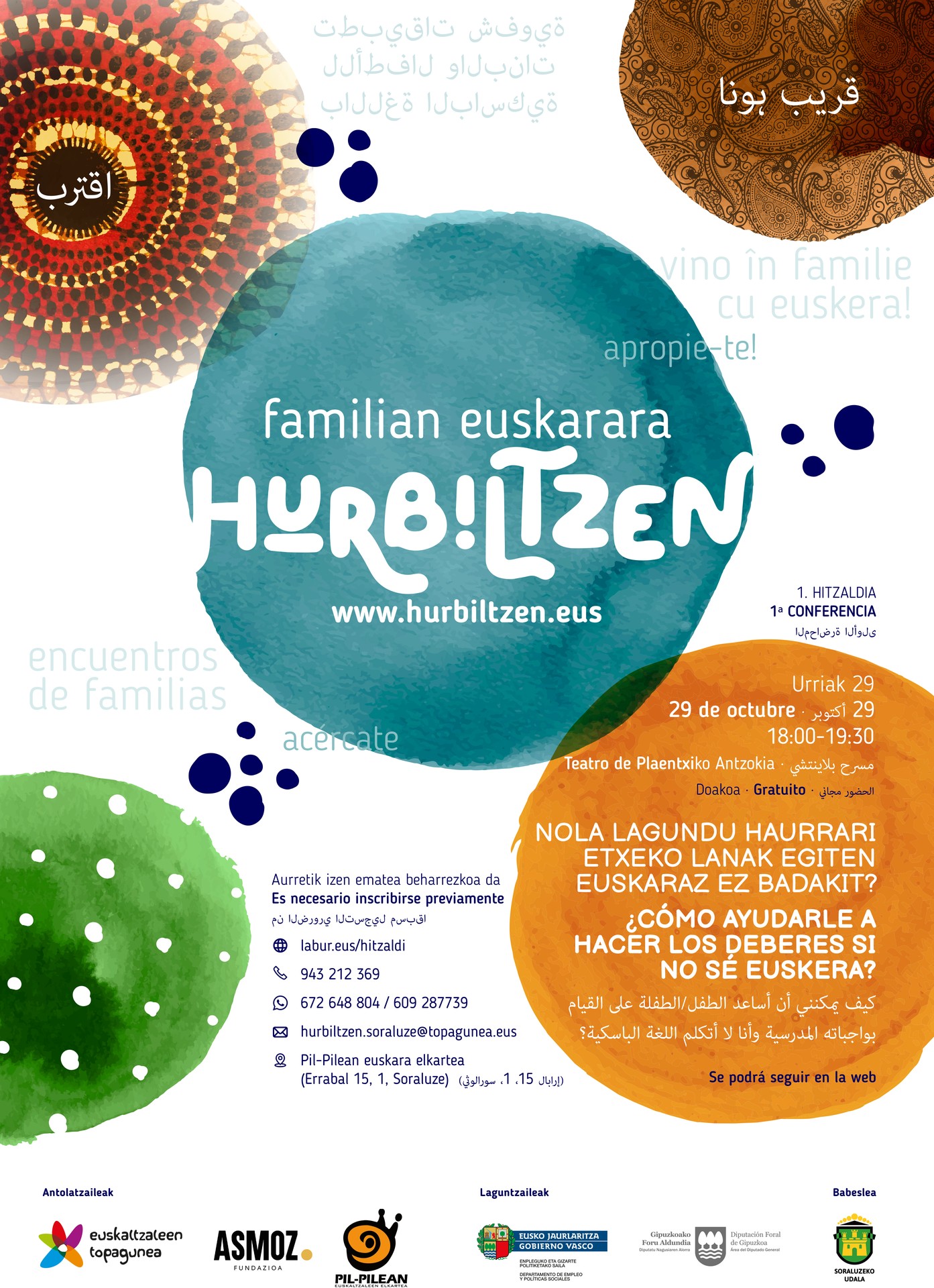 Hurbiltzen, familiak euskararen inguruan harremantzeko proiektua
