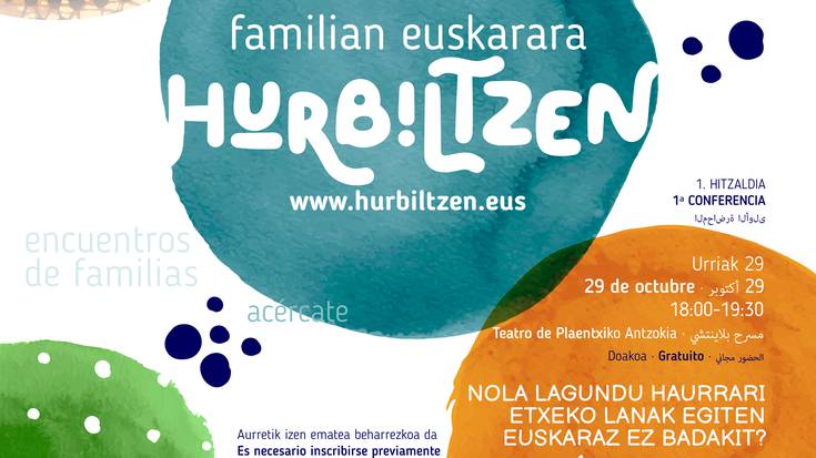 Hurbiltzen, familiak euskararen inguruan harremantzeko proiektua