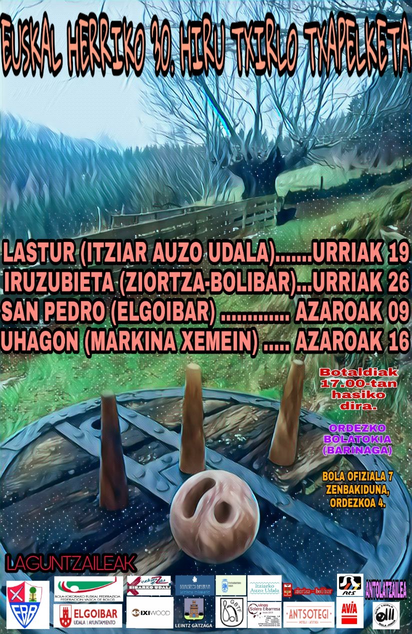 Ba dator Euskal Herriko txapelketa