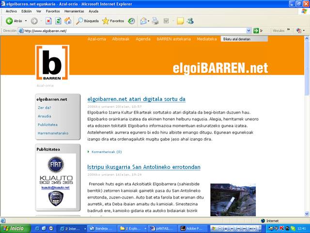 Martxan dago elgoibarren.net atari digitala