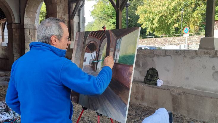 Mendaroko aire libreko margo lehiaketa