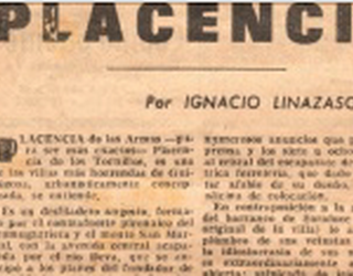 Iñaki Linazasorok 1966an Soraluzera egindako bisitaren harira idatzitako artikulua, liburutegi eta zubi berriak hizpide zituela, besteak beste