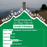 Zengotitagainerako igoera, Zazpi Pagotik