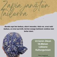 Zapia janzten ikasteko tailerra