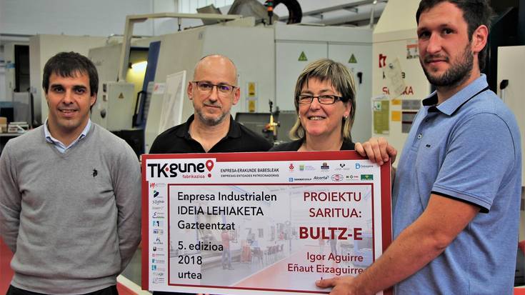 Trailerren efizientzia hobetzea nahi duen 'Bultz-e' proiektuak irabazi du Tkgune ideia industrialen lehiaketa