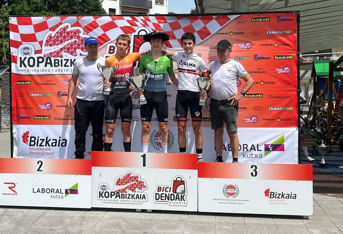 Zaldibarko Kadeteen Klasikoa irabazi du Besa-Geminis taldeko Xabier Barrueta eibartarrak