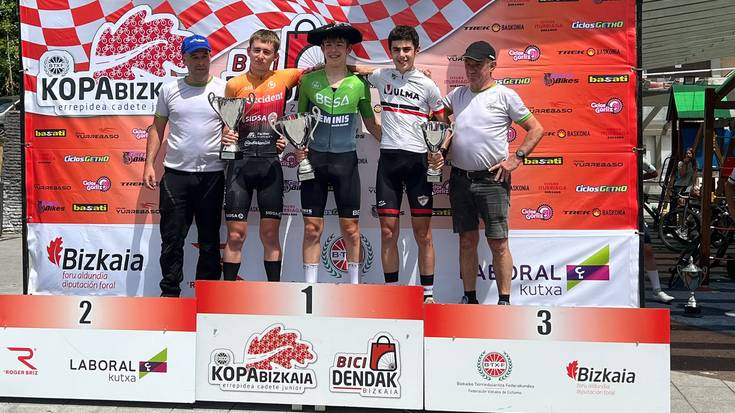 Zaldibarko Kadeteen Klasikoa irabazi du Besa-Geminis taldeko Xabier Barrueta eibartarrak