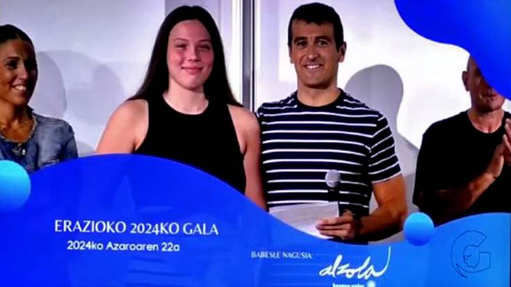 Paula Calvok jaso du Gipuzkoako Igeriketa Galako sarietako bat