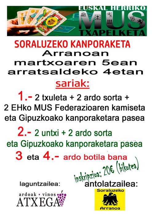 Mus tapelketa Arranoan