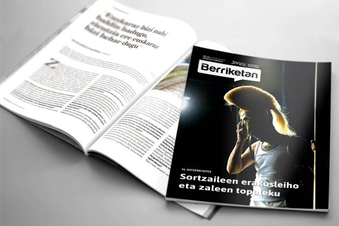 Maiatzeko ‘Berriketan’ aldizkariaren edizio digitala irakurgai