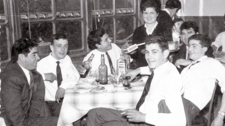 Soldadutzara joan aurretik, agur bazkaria